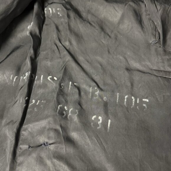 Vintage Naval Clothing Factory Pea Coat Mens 38 Wool WWII WW2 - Picture 13 of 16